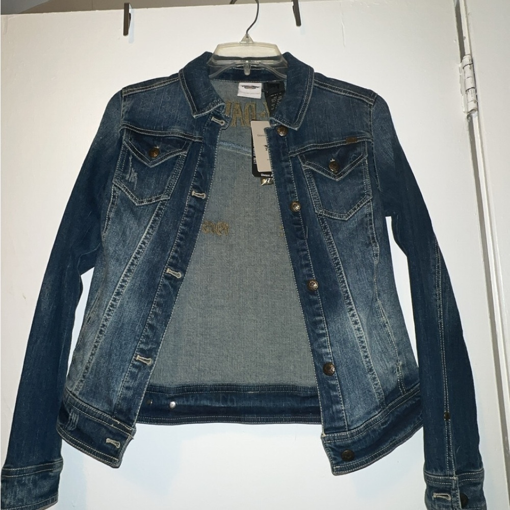 Harley-Davidson Dark Blue Jean Jacket